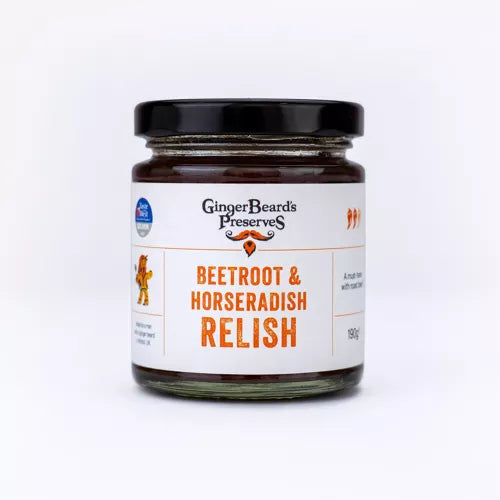 Beetroot & Horseradish Relish Gingerbeard's Preserves