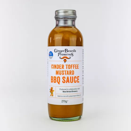 Cinder Toffee Mustard BBQ Sauce Gingerbeard's Preserves