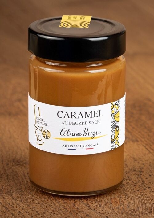 Caramel au beurre sale citron yuzu 220g - Rozell & Spanell