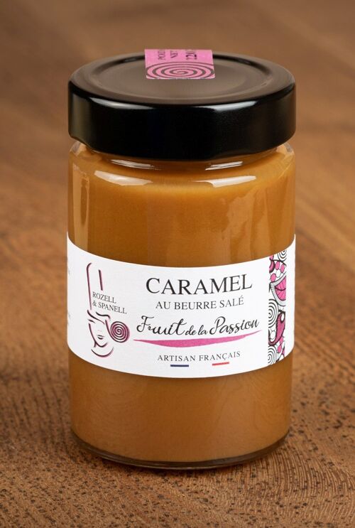 Caramel au beurre sale fruit de la passion 220g - Rozell & Spanell