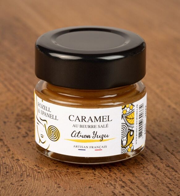 Caramel au beurre sale citron yuzu 40g - Rozell & Spanell