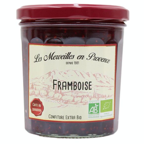 Les Merveilles en Provence - Confiture Extra Framboise BIO