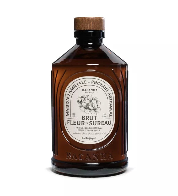 Sirop Brut de Fleur de Sureau Bio