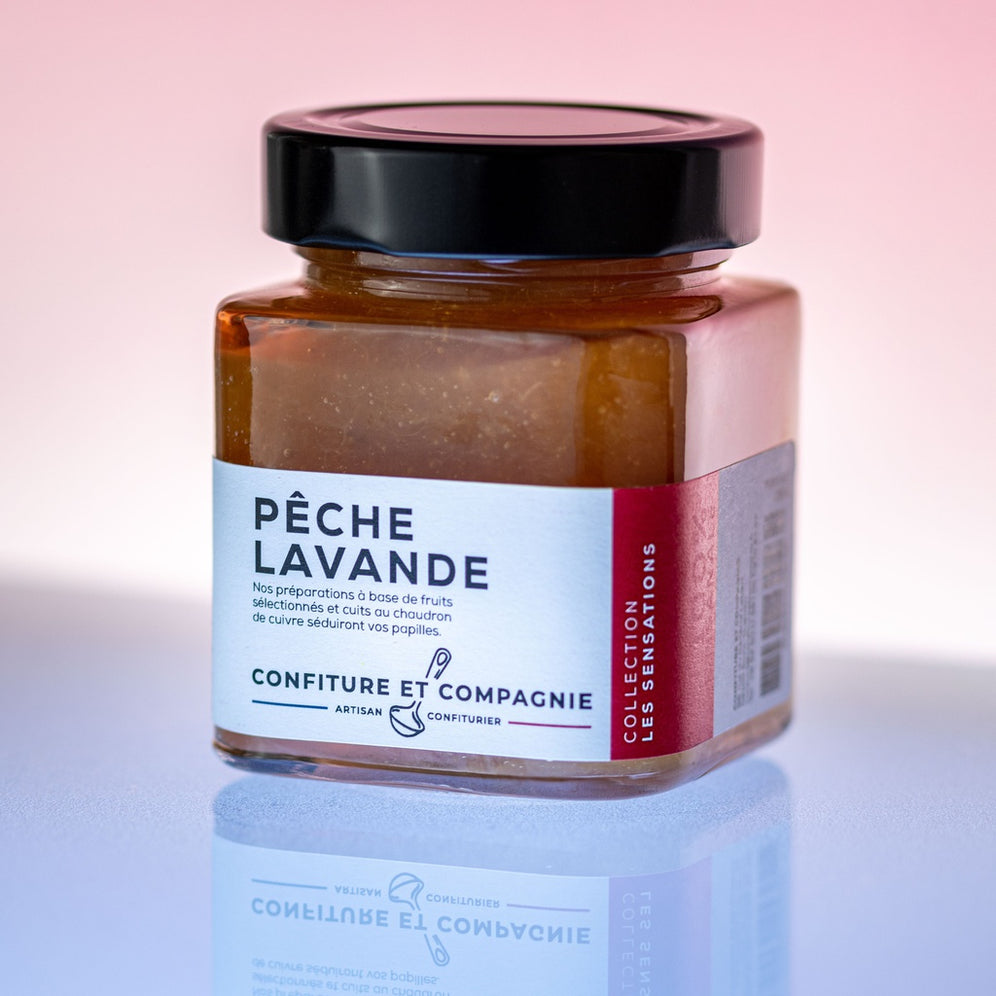 Pêche Lavande - Confiture & Compagnie