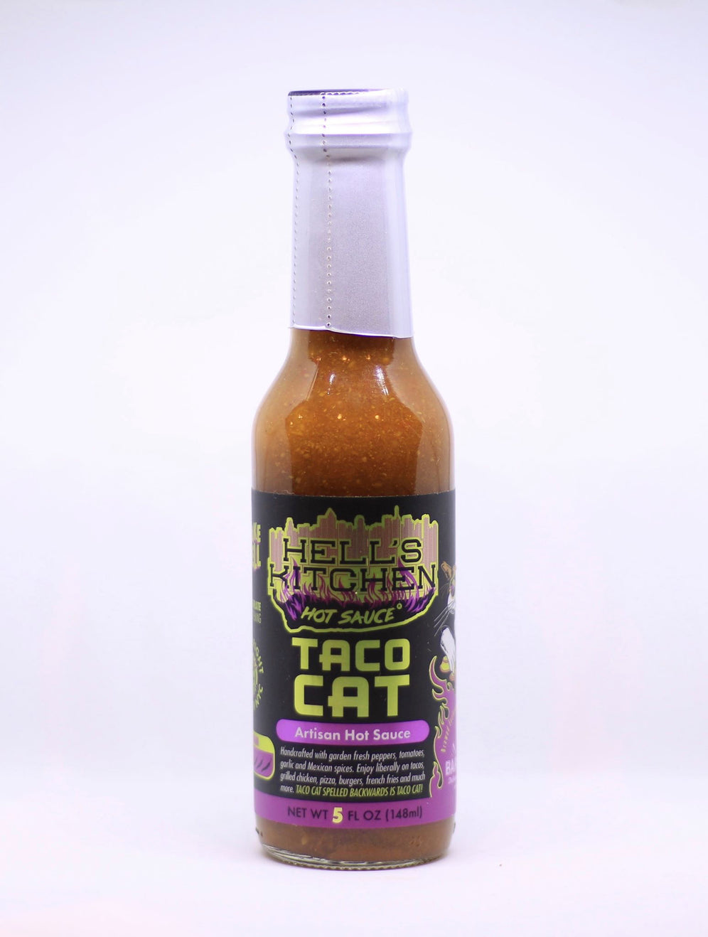 Taco Cat Hell's Kitchen Hot Sauce