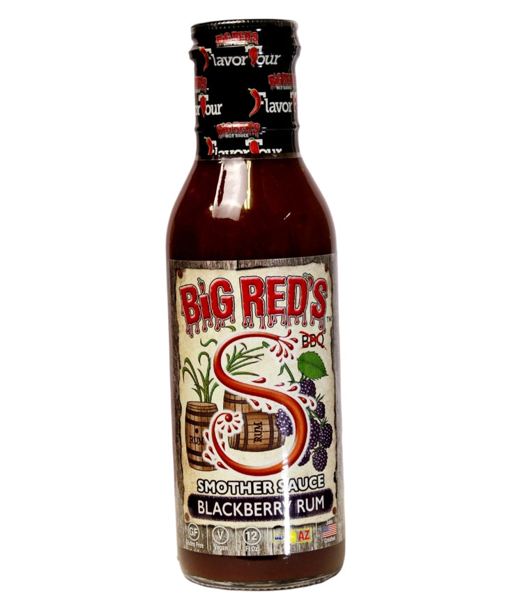 Smother Sauce Blackberry Rhum Big Red's Hot Sauce