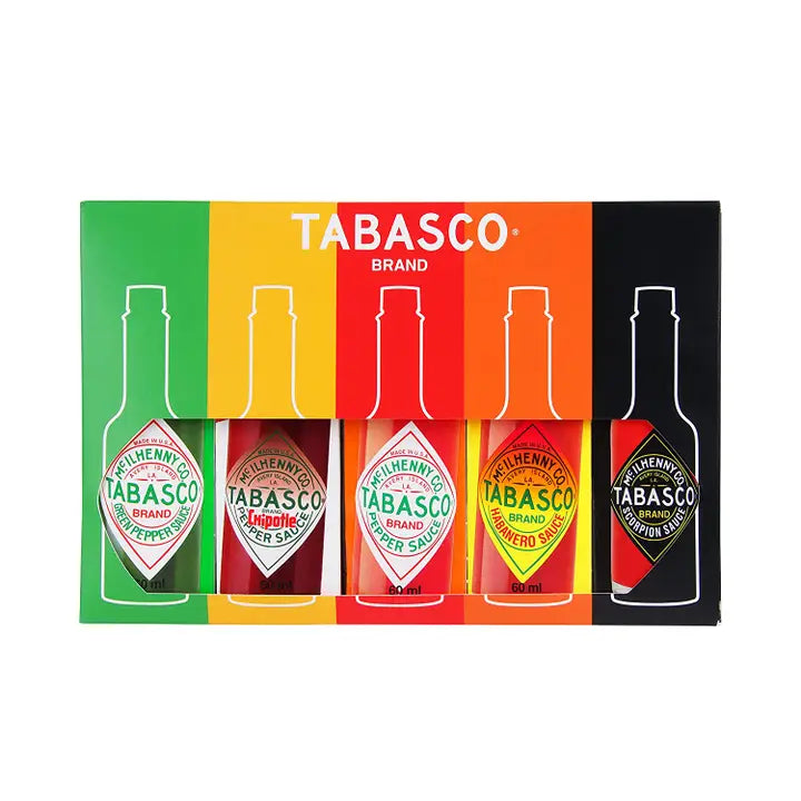 Coffret cadeau TABASCO 5x60ml