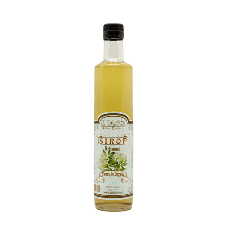 Sirop artisanal de fleurs de Sureau 25cl