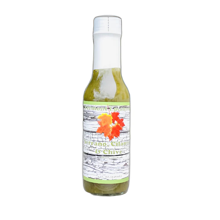 Angry Goat Pepper Co - Vermont Epicurean - Serrano, Cilantro & Chive Hot Sauce