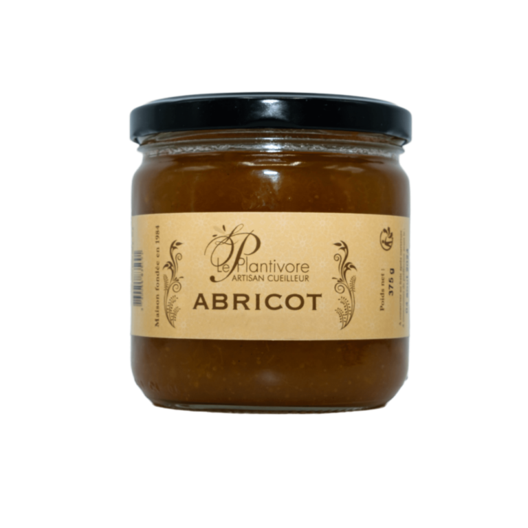 Confiture d'abricot 375g - Le Plantivore