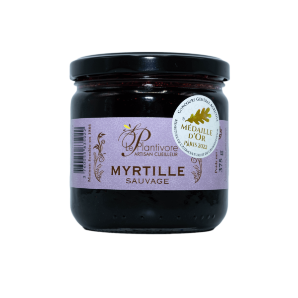 Confiture de Myrtille sauvage 220g