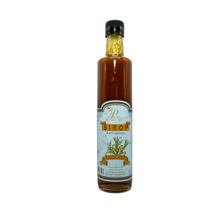 Sirop artisanal d’Argousier 25cl